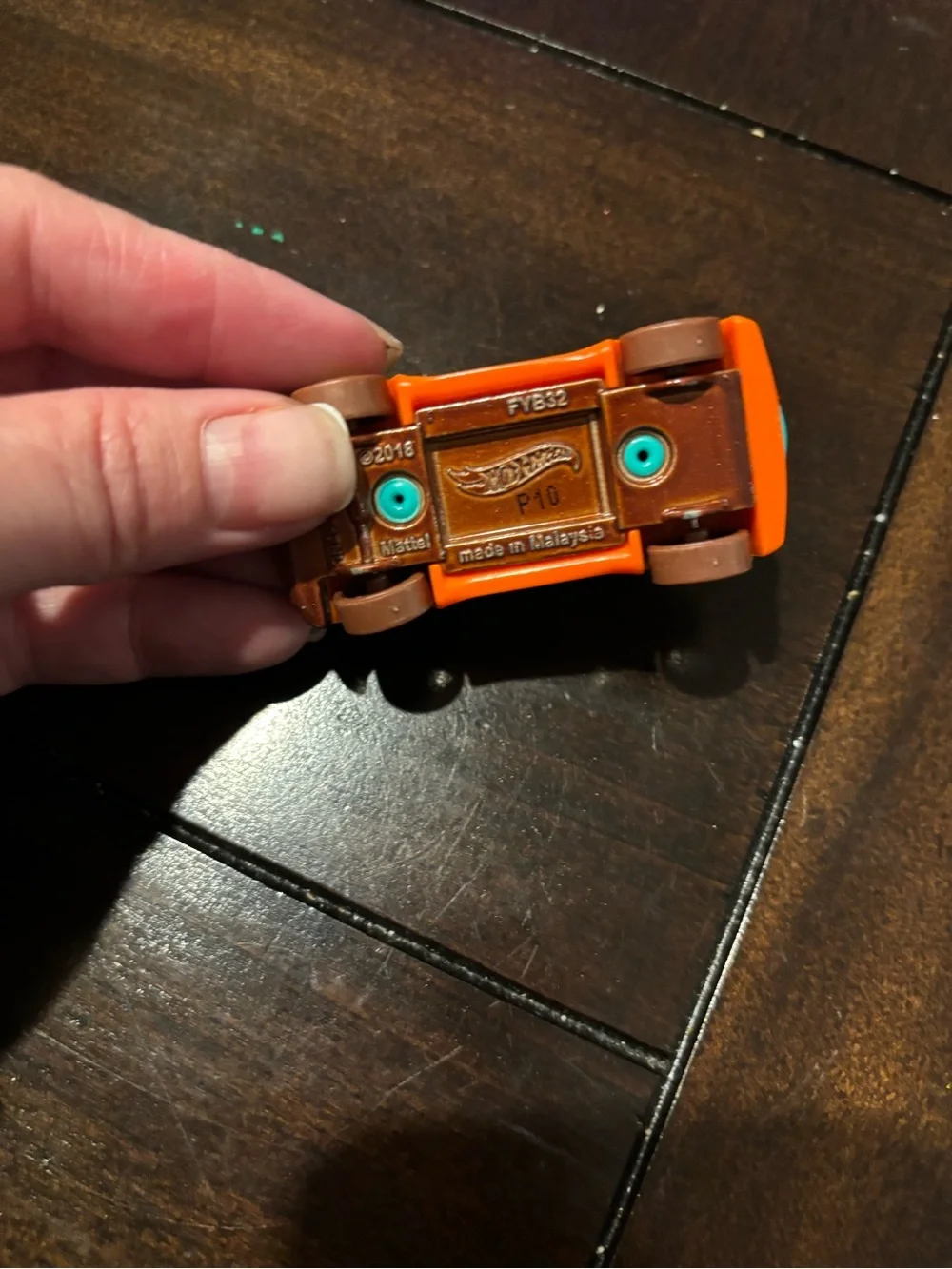 Hot Wheels Tricera Truck (Green) 71/250 Dino Riders 3/5